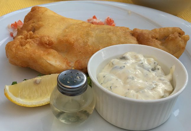 Fish & Chips im O'Conner's in Wien